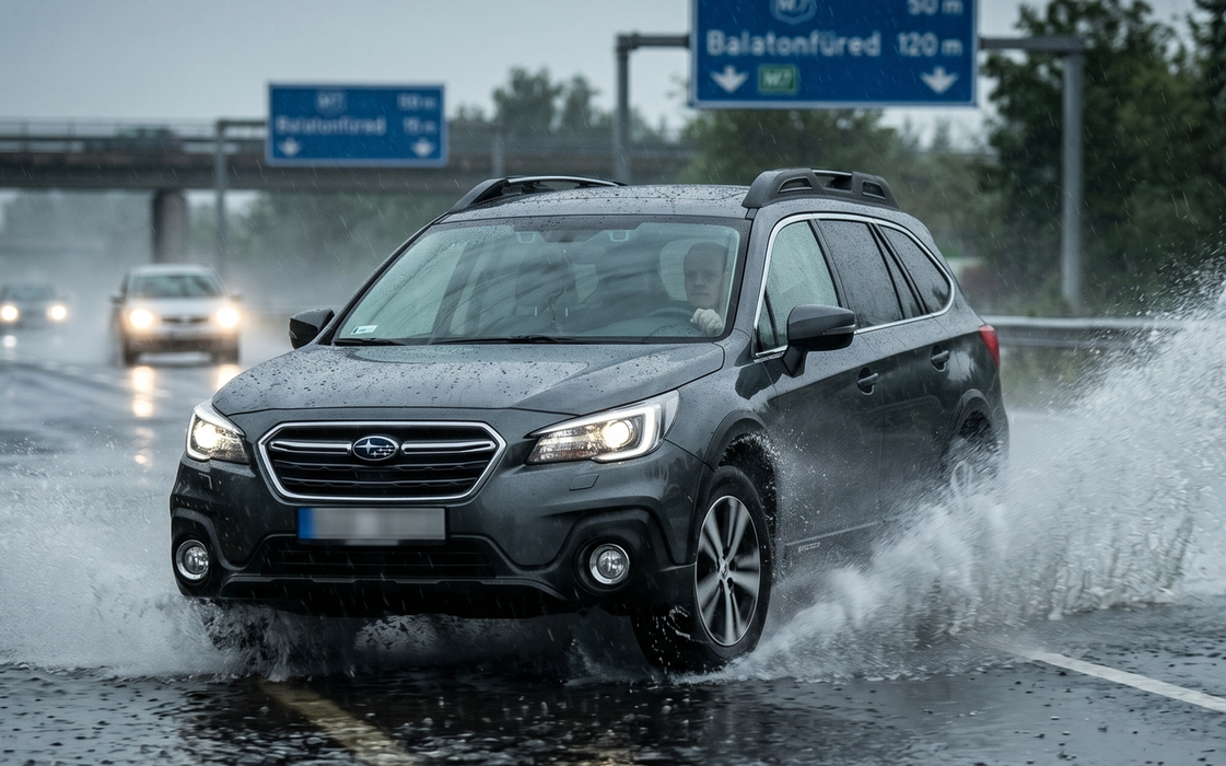 Aquaplaning (Vízen futás): Miért és mikor úszik fel az autó? – Útmutató a biztonságos vezetéshez