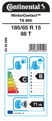 wintercontact ts 860 eu label image